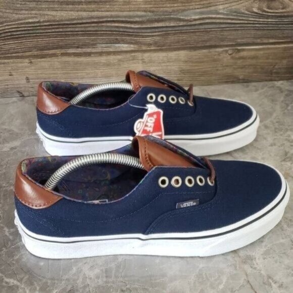 New Vans Era 59 Unisex Skateboarding Blue Shoes Skater Grunge Casual‎ - Picture 4 of 8